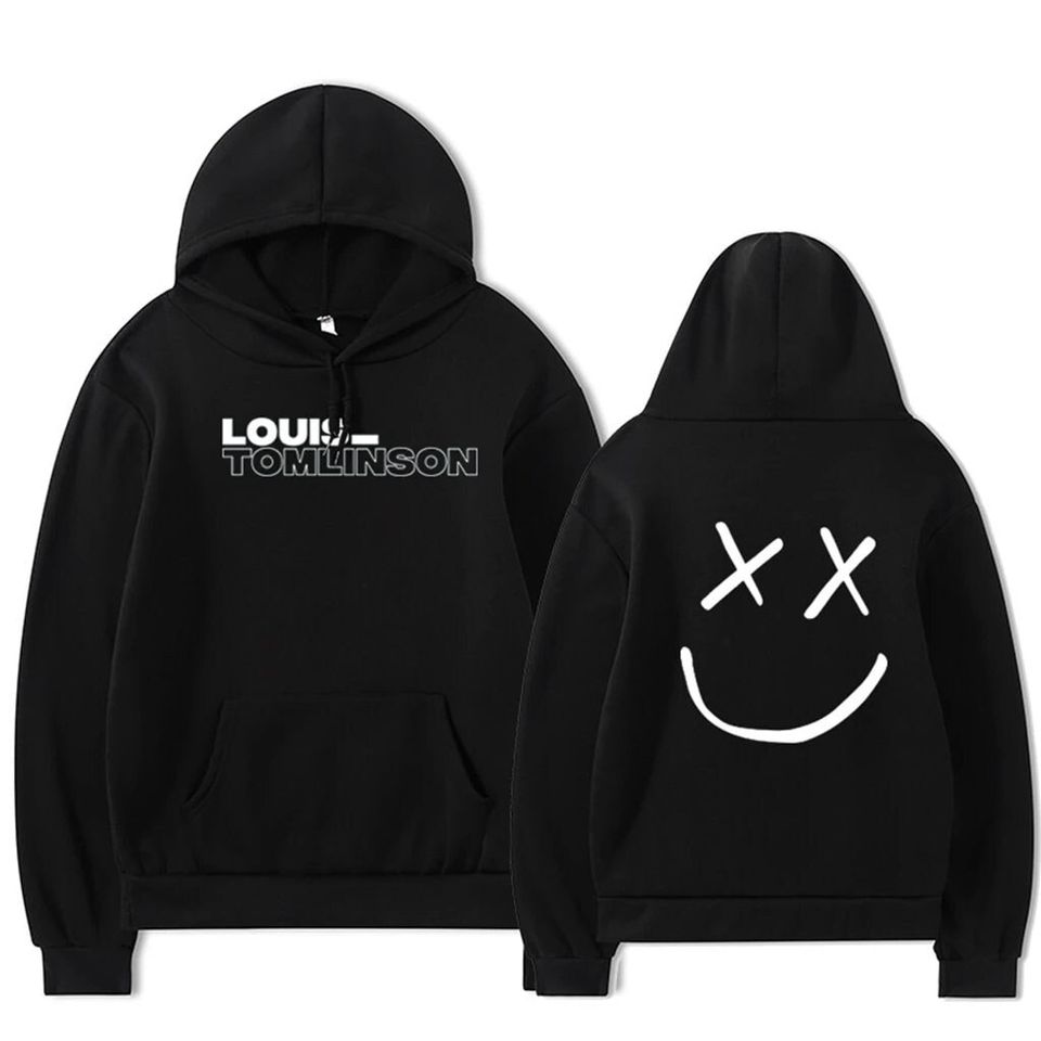 Louis Tomlinson Smiley Hoodie: Cozy Up in Style with the Signature