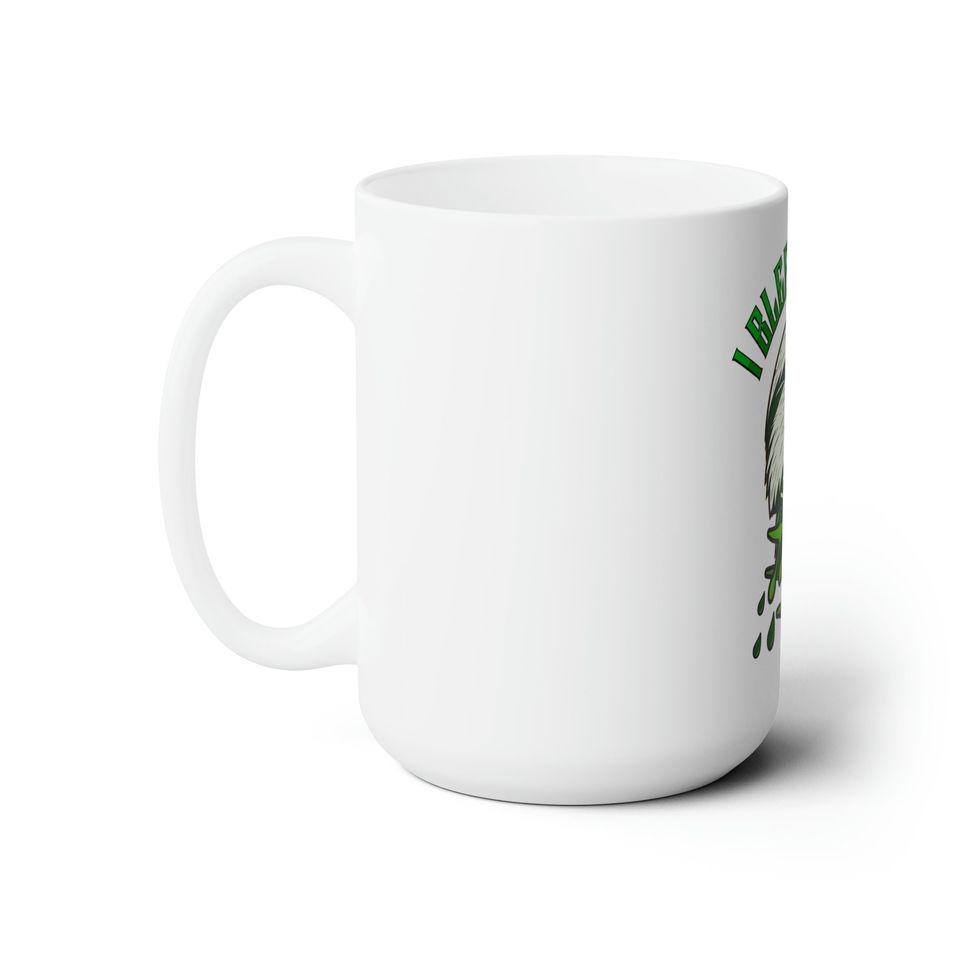 I Bleed Green - Eagles Ceramic Mug 15oz