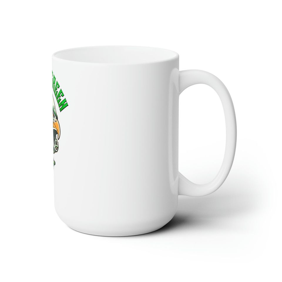 I Bleed Green - Eagles Ceramic Mug 15oz