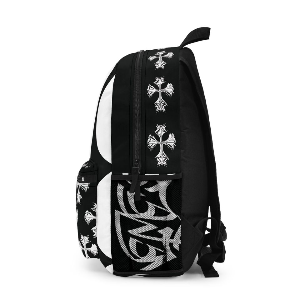 NEMESIS streetwear graffiti custom backpack