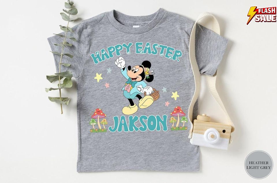 Custom Disney Easter Vacation Family Egg Custom T Shirt