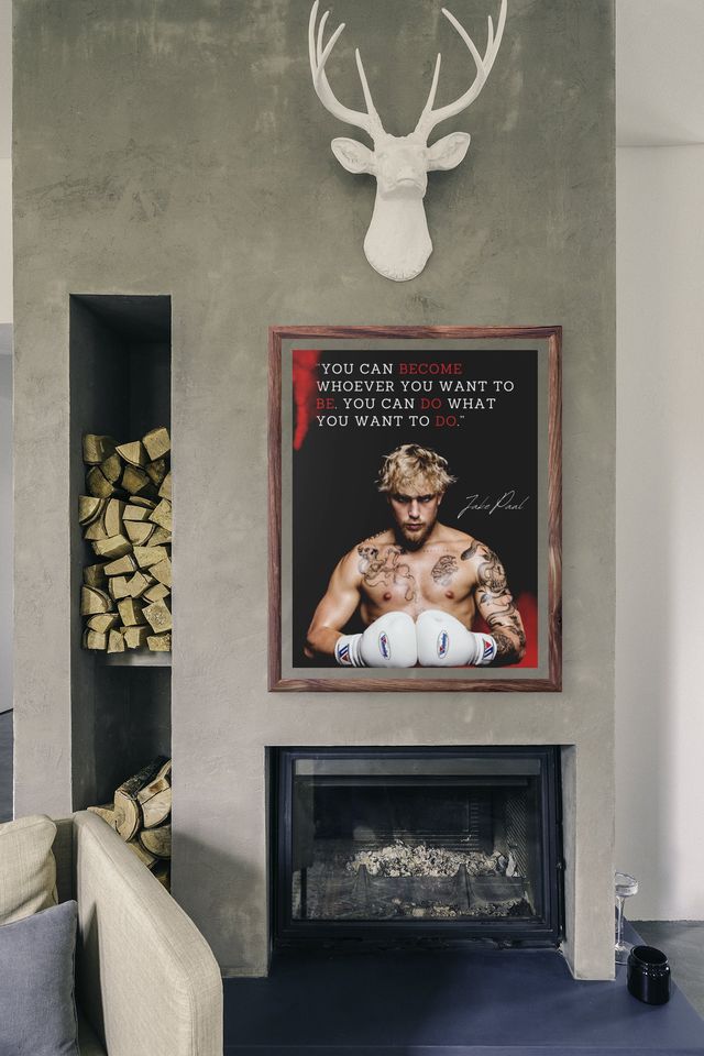Jake Paul Motivational Poster | Boxing Poster