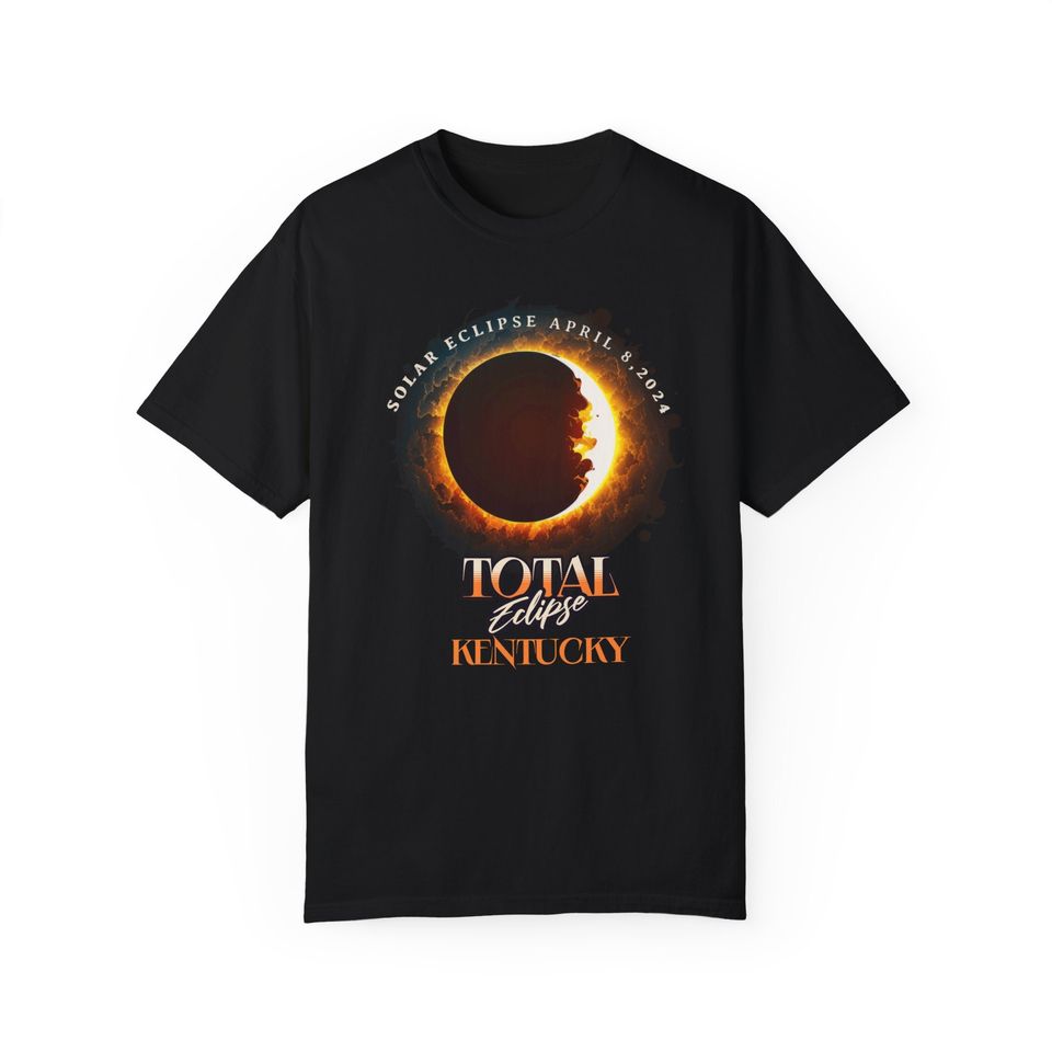 Kentucky Total Solar Eclipse 2024 Shirt, Path of Totality, Moon Astronomy Gift