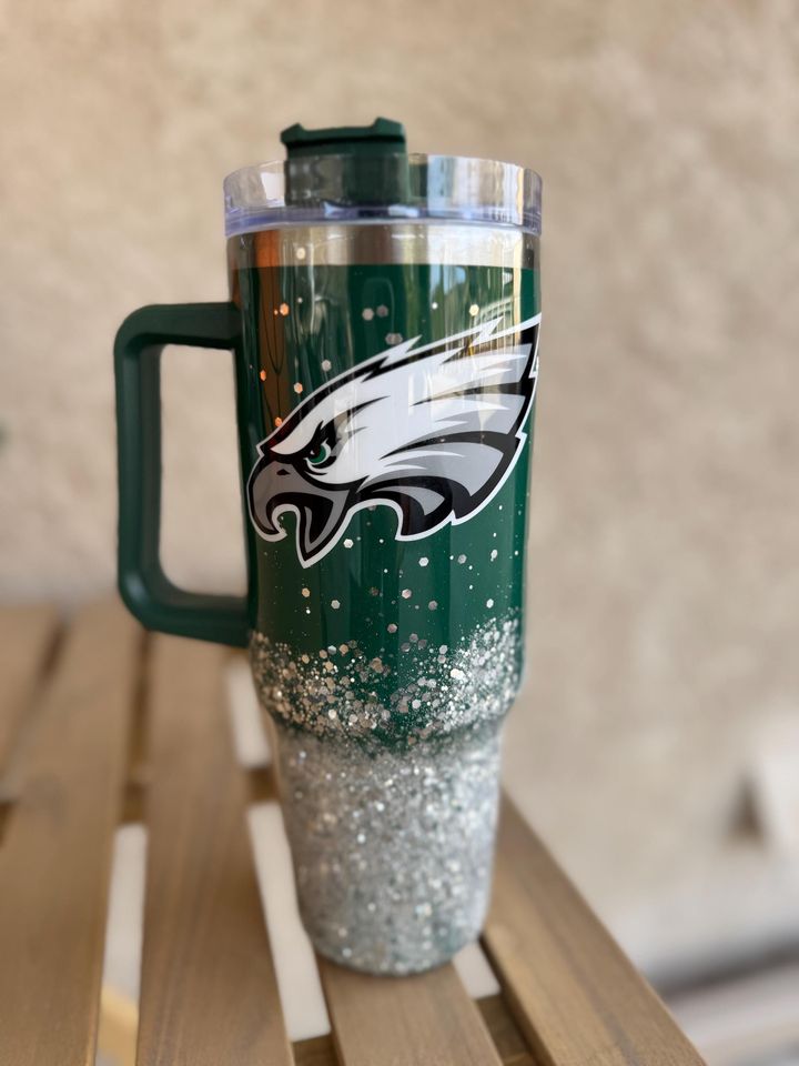 Philadelphia Eagles 40 oz Tumbler with Handle