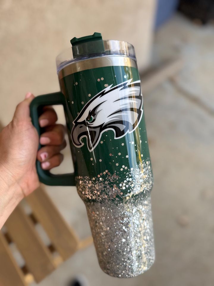 Philadelphia Eagles 40 oz Tumbler with Handle