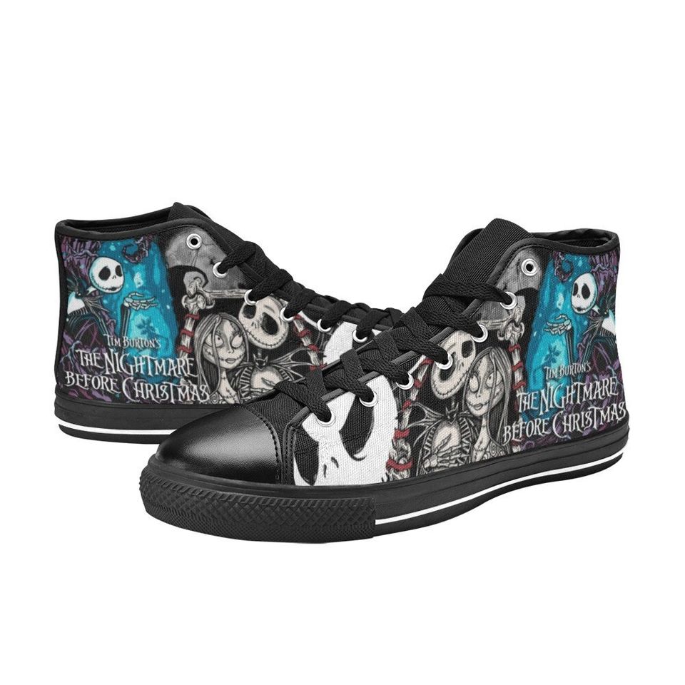 The Nightmare Before Christmas High Top Shoes Sneakers