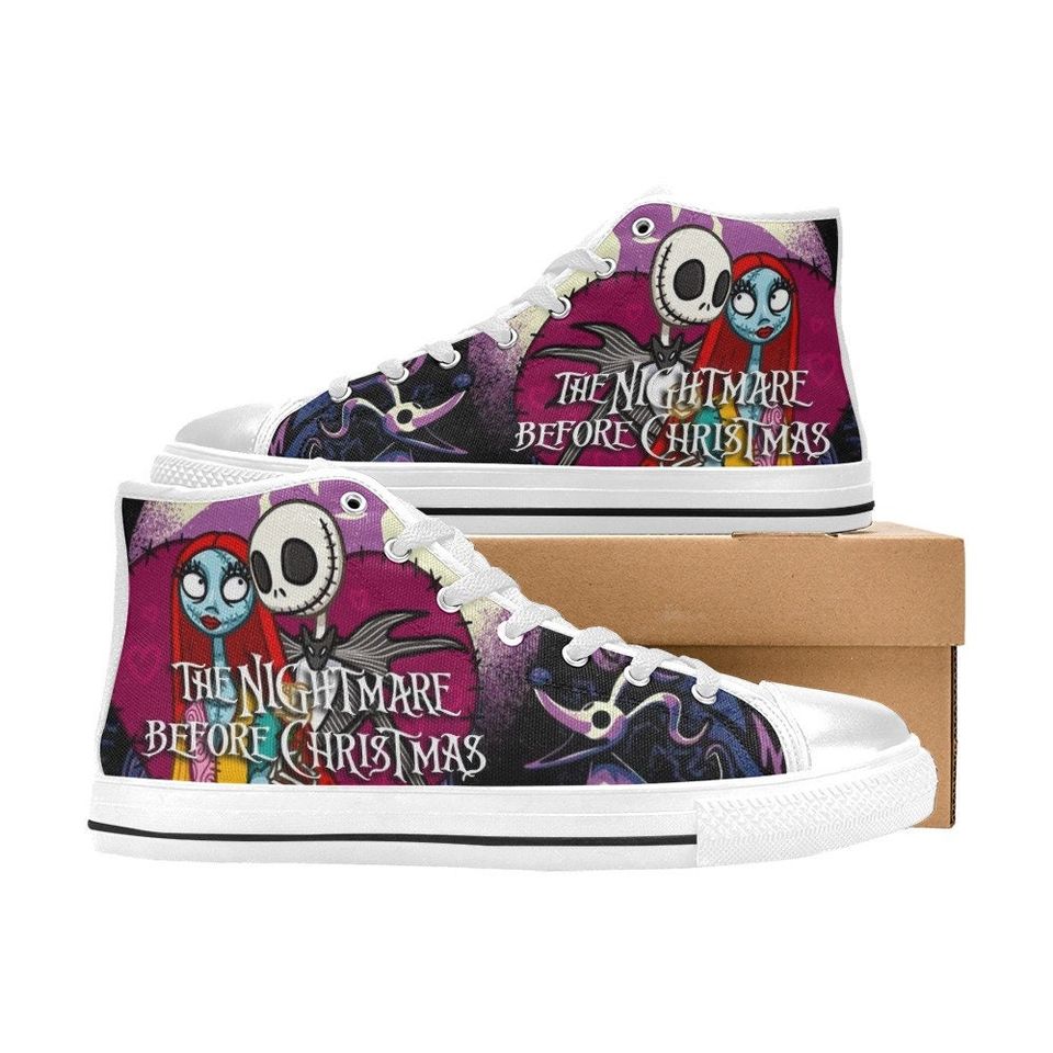 The Nightmare Before Christmas High Top Shoes Sneakers