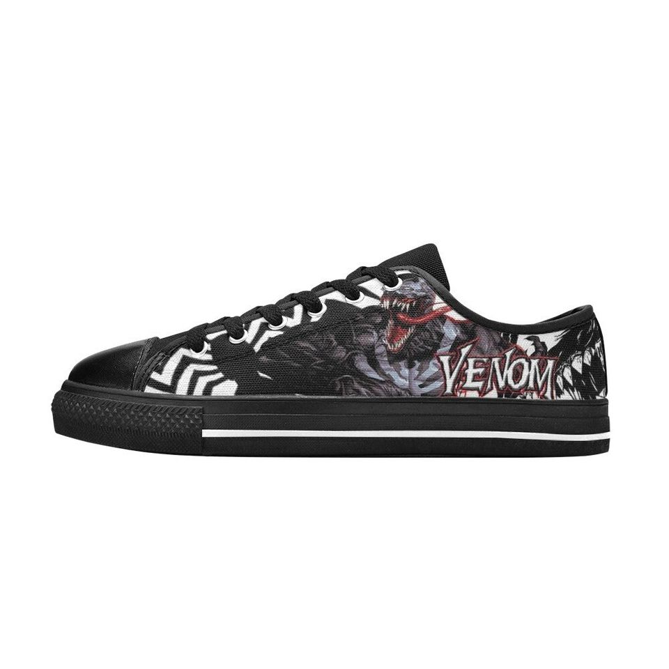 Venom Low Top Shoes Sneakers Disney Low Sneakers