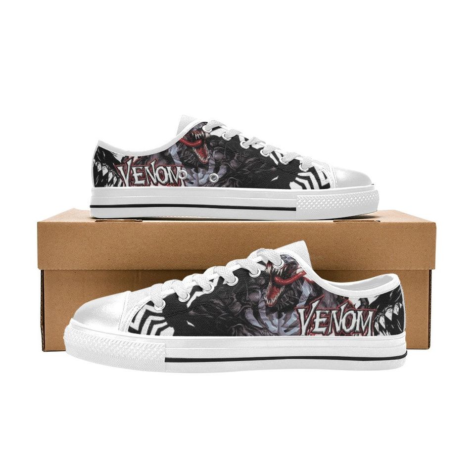 Venom Low Top Shoes Sneakers Disney Low Sneakers