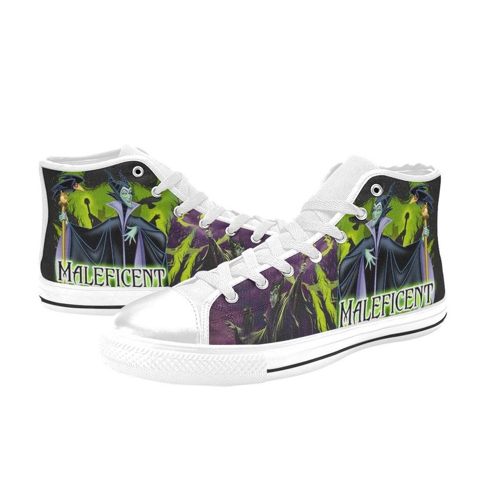 Maleficent High Top Shoes Sneakers