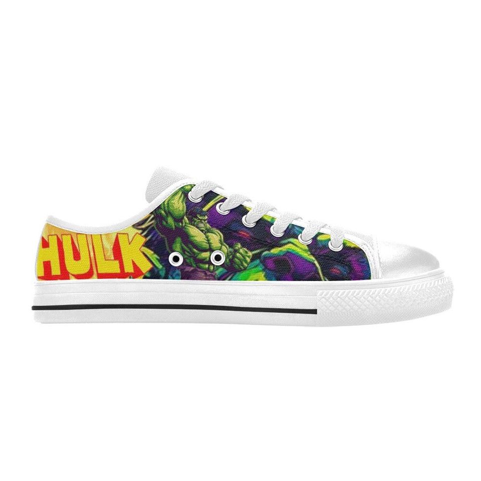 Hulk Low Top Shoes Sneakers Disney Low Sneakers