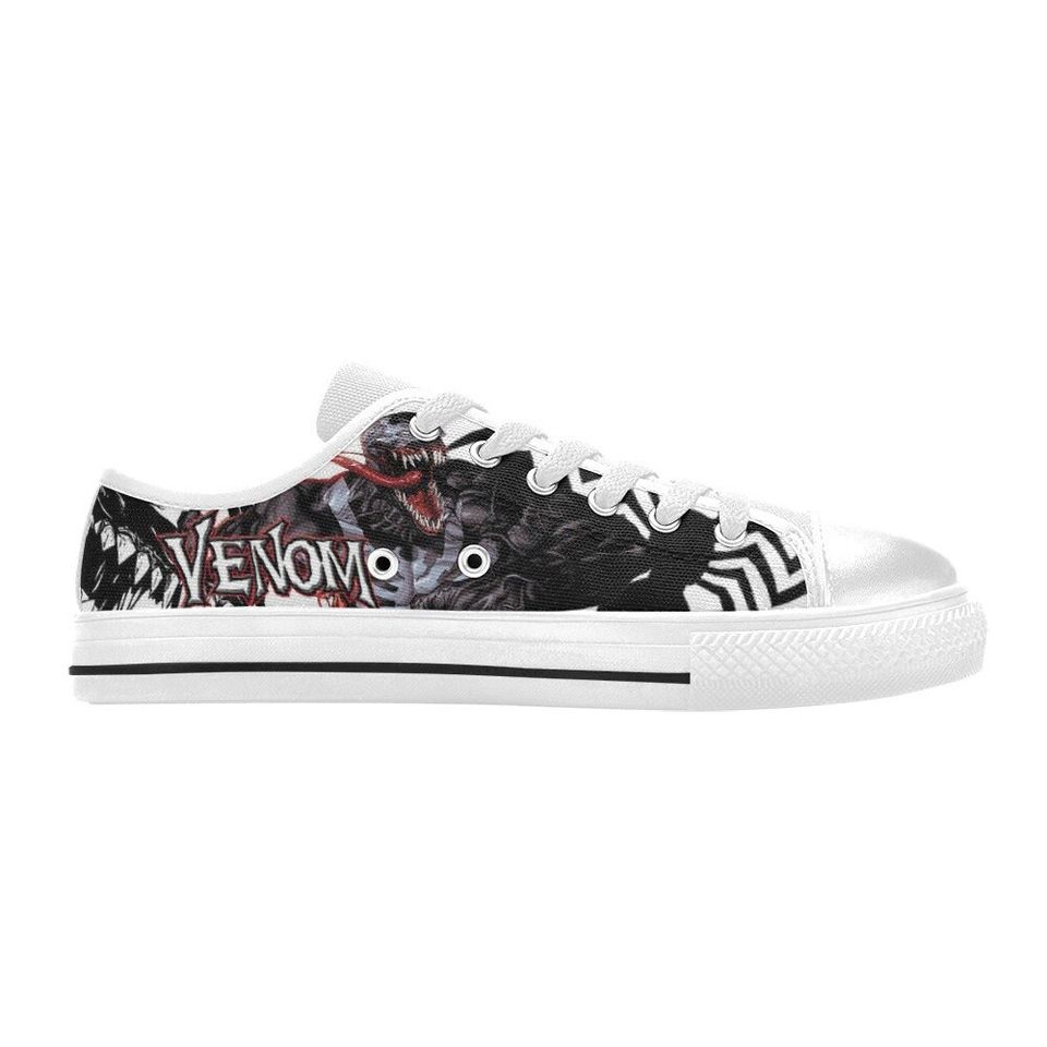 Venom Low Top Shoes Sneakers Disney Low Sneakers