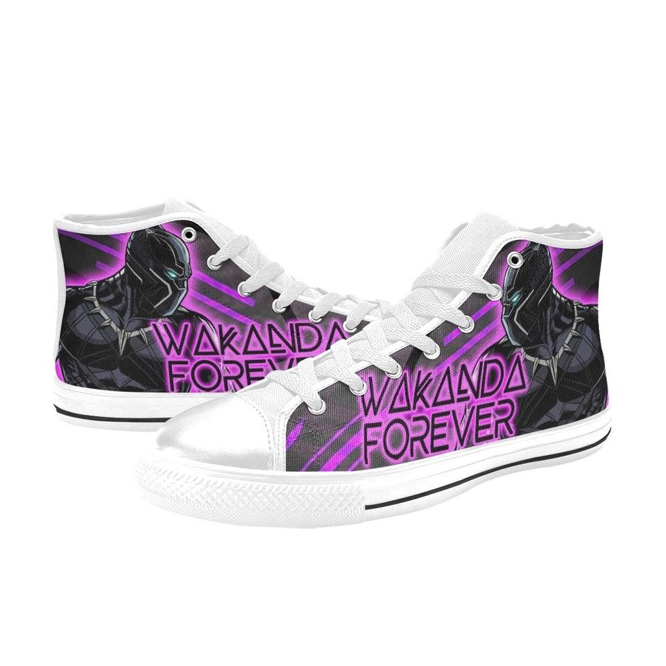 Black Panther High Top Shoes Sneakers