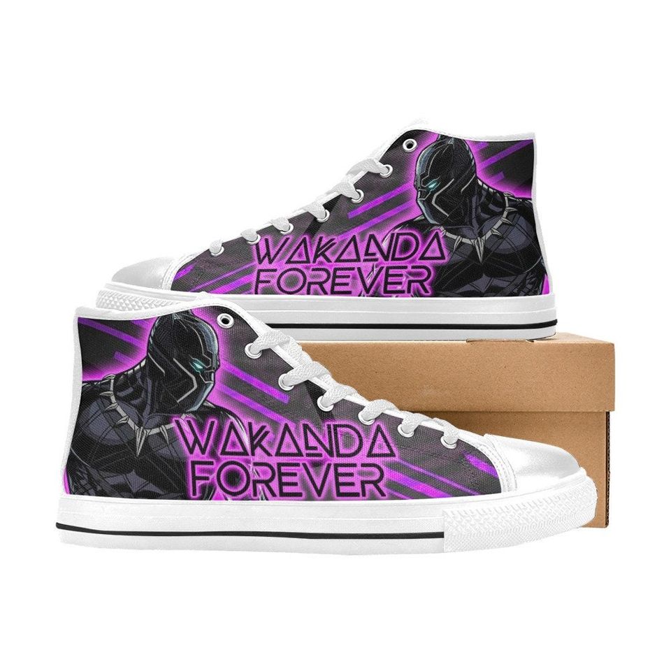 Black Panther High Top Shoes Sneakers
