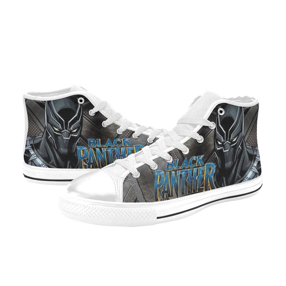 Black Panther High Top Shoes Sneakers