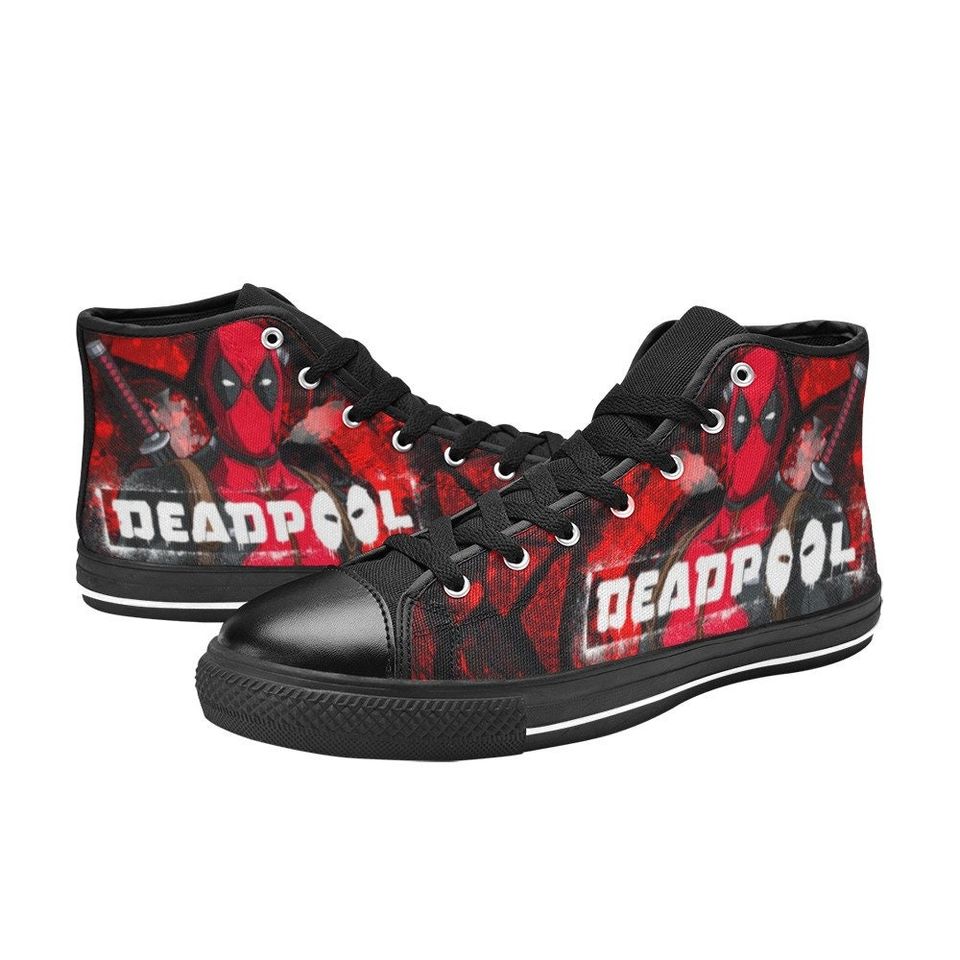 Deadpool High Top Shoes Sneakers