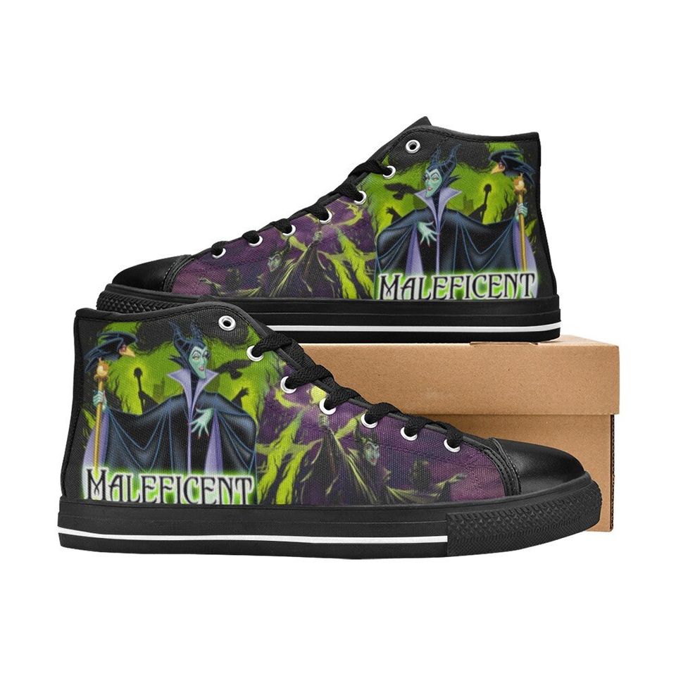 Maleficent High Top Shoes Sneakers