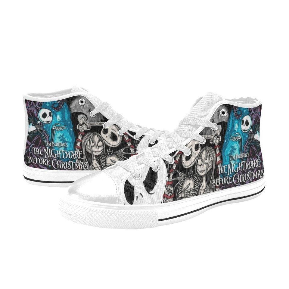The Nightmare Before Christmas High Top Shoes Sneakers