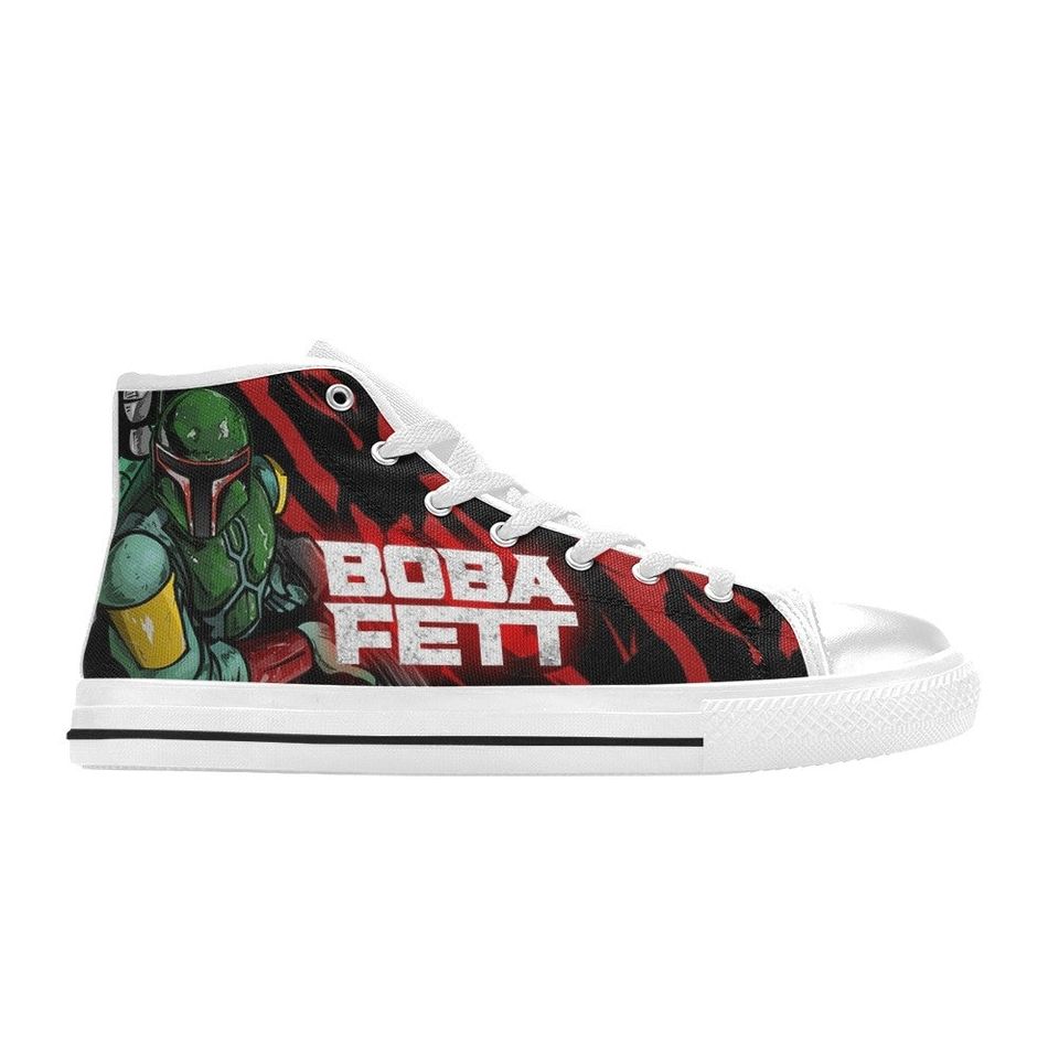 Boba Fett High Top Shoes Sneakers