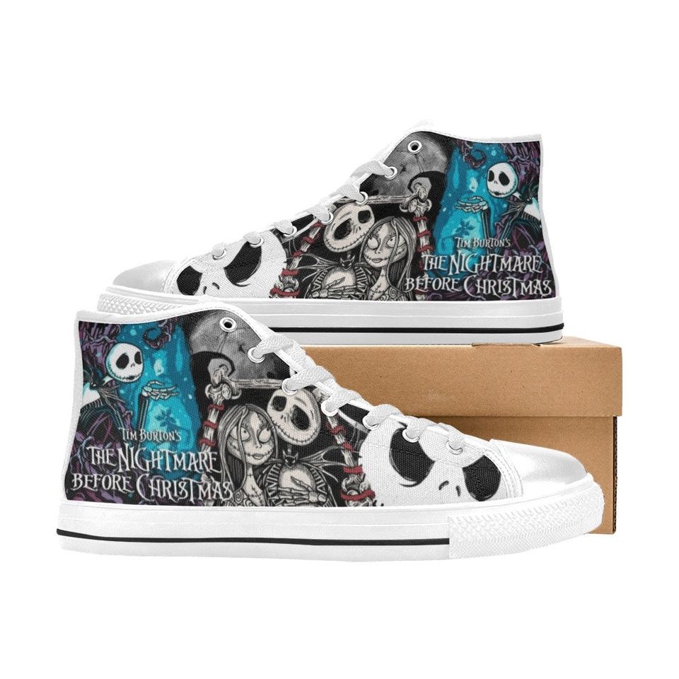 The Nightmare Before Christmas High Top Shoes Sneakers