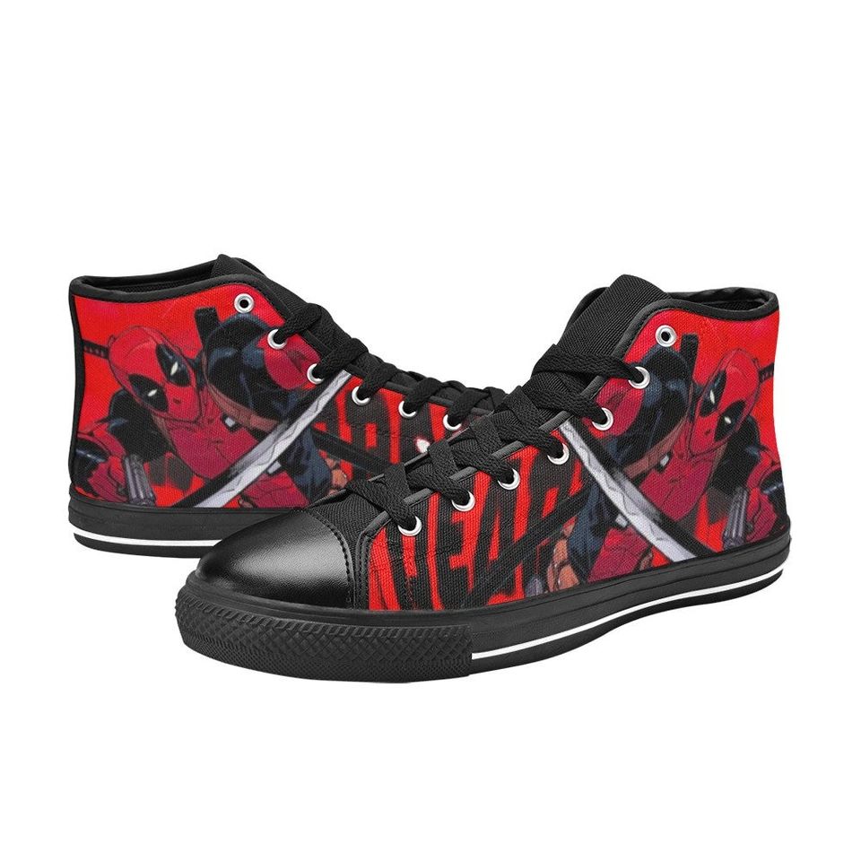 Deadpool High Top Shoes Sneakers