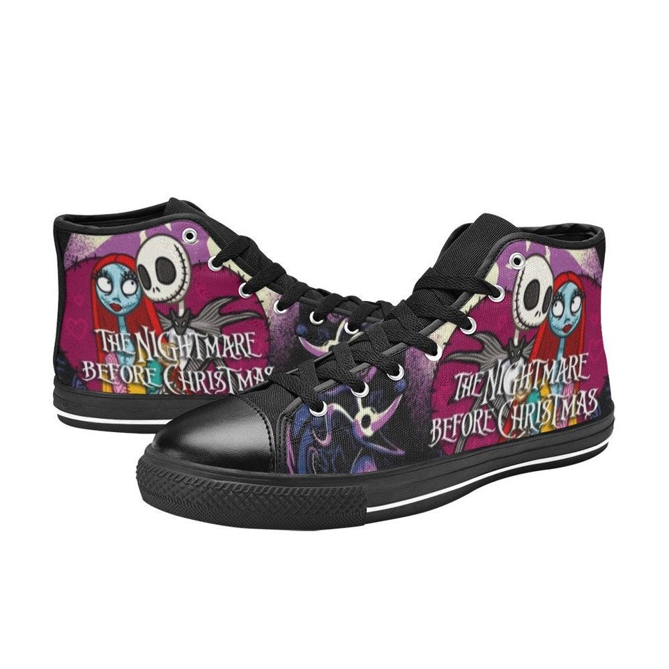 The Nightmare Before Christmas High Top Shoes Sneakers