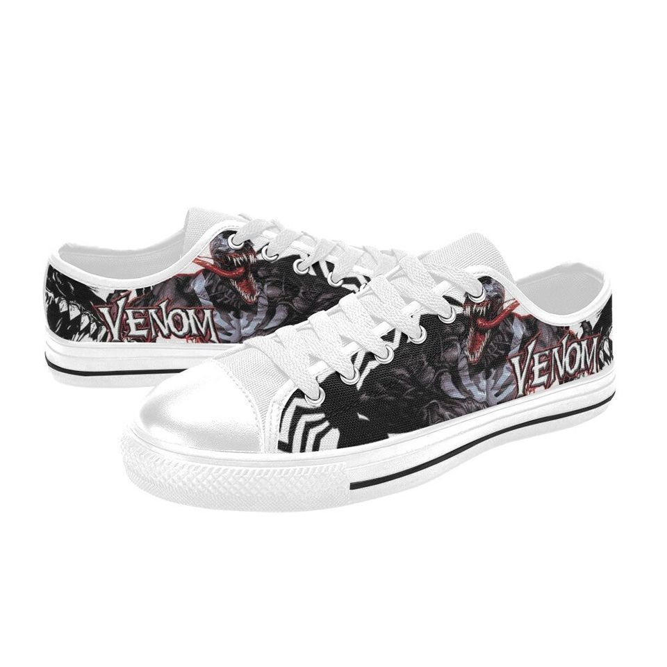 Venom Low Top Shoes Sneakers Disney Low Sneakers