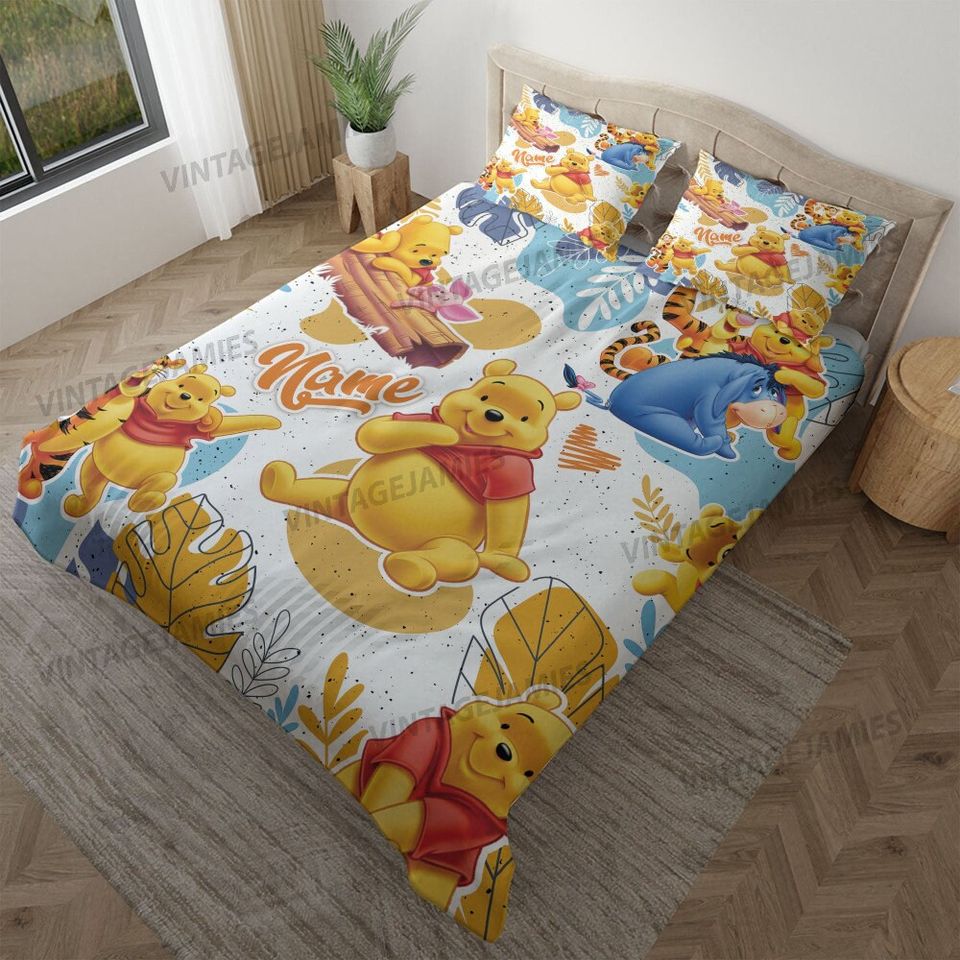 Personalized Winnie The Pooh Blanket, Disney Winnie The Pooh Blanket