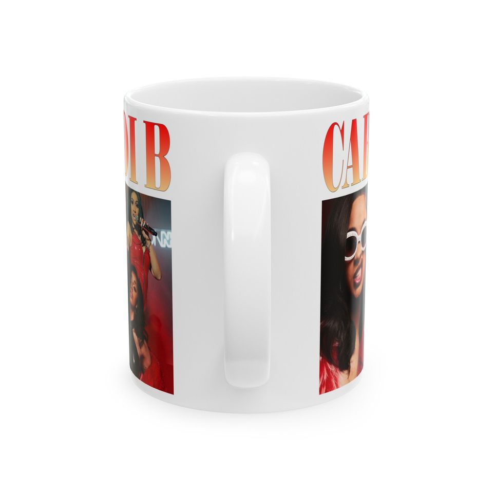Cardi B Tribute Mug - Iconic Rapper Kitchen & Dining Mug