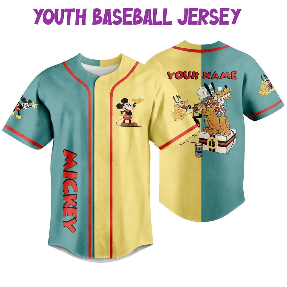 Personalize Vintage Disney Mickey Mouse Society Dog Show Custom