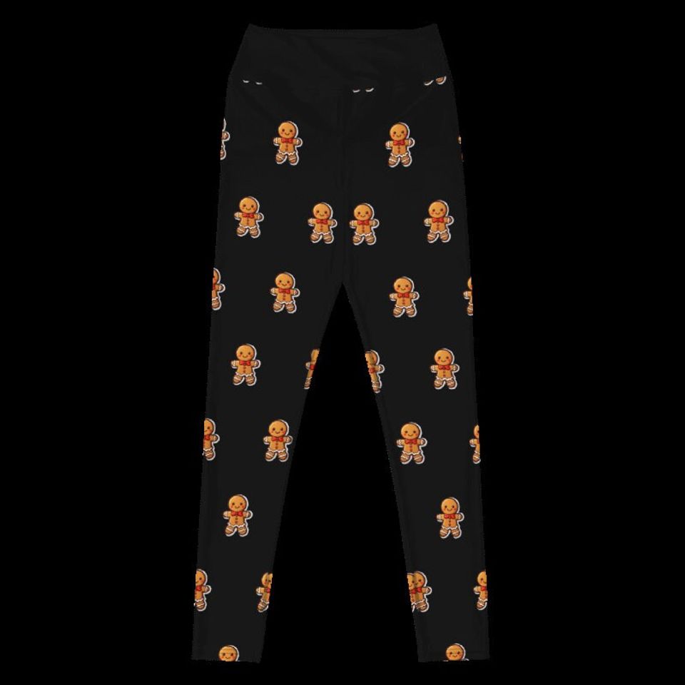 Gingerbread Man Leggings for Women