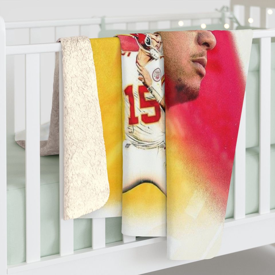 Patrick Mahomes Fleece Blankets