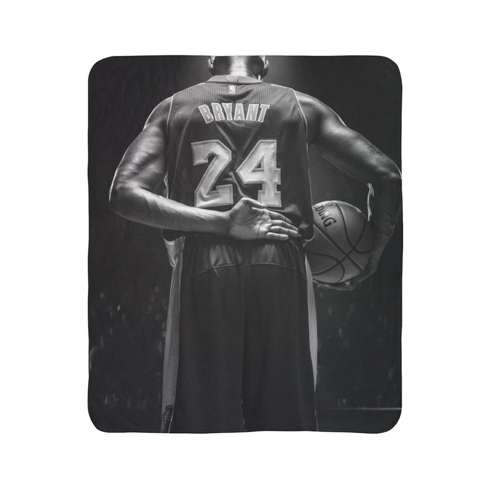 Kobe Bryant Sherpa Blanket | Lakers Fan Gift