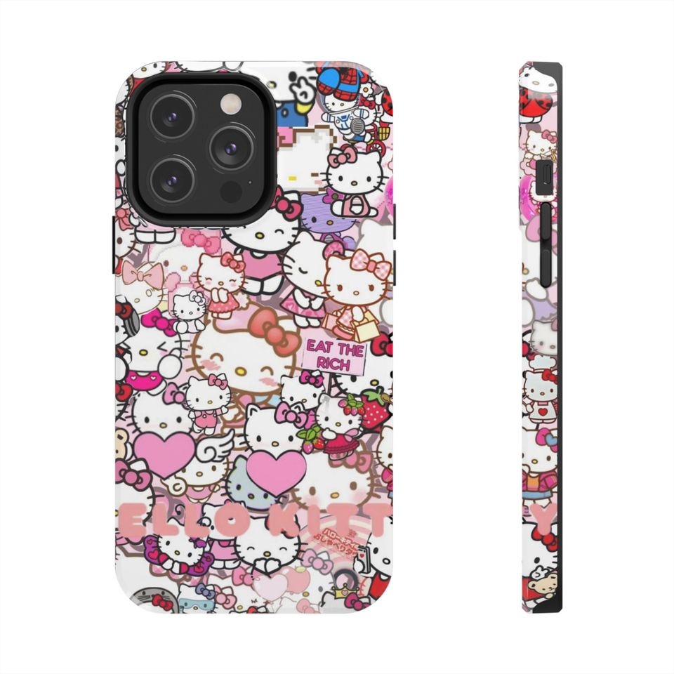 Hello Kitty Collage iPhone Phone Case, Lovely iPhone Case