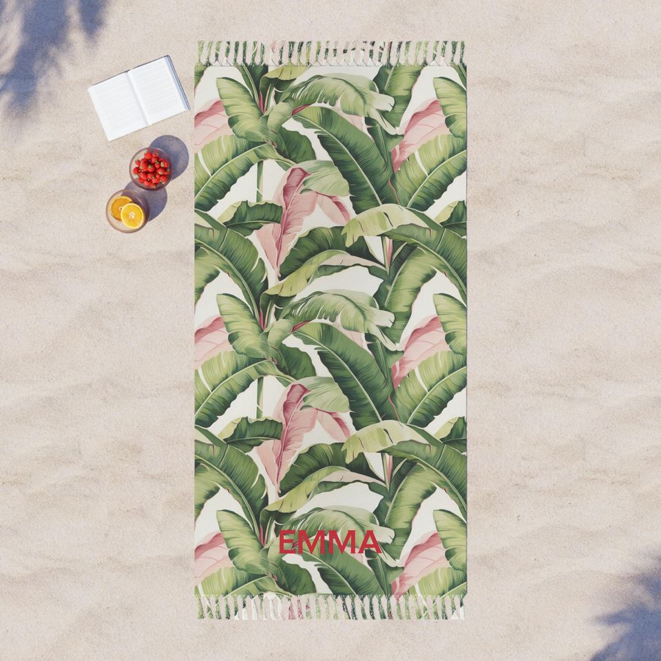 The Beverly Personalized Boho Beach Cloth