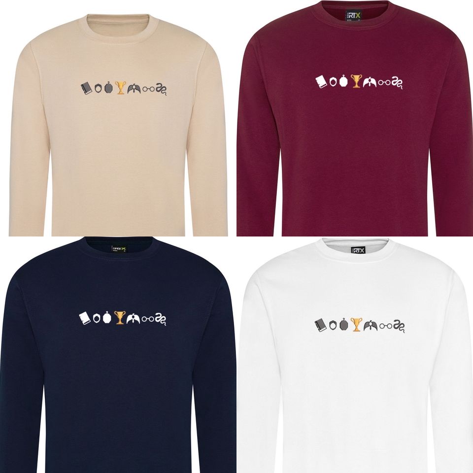 Horcrux Inspired Embroidered Jumper/ Sweatshirt / Unisex Gift