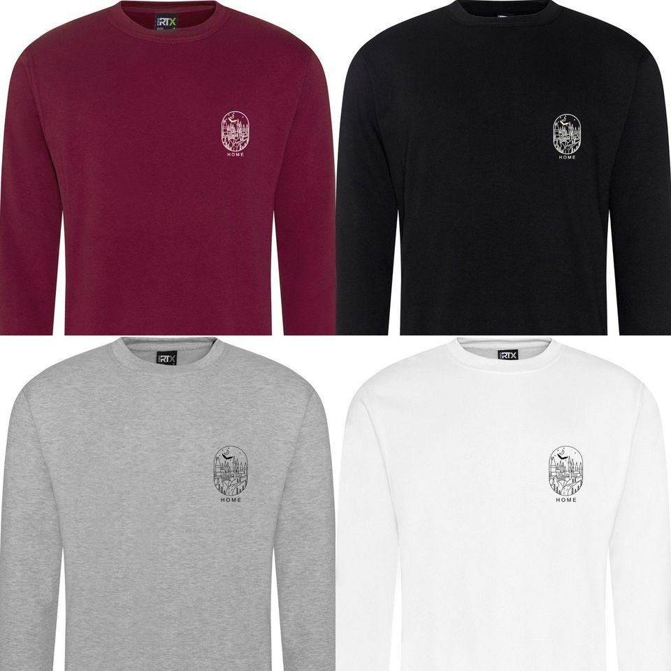 Harry Potter Inspired Embroidered Jumper/ Sweatshirt / Unisex Gift