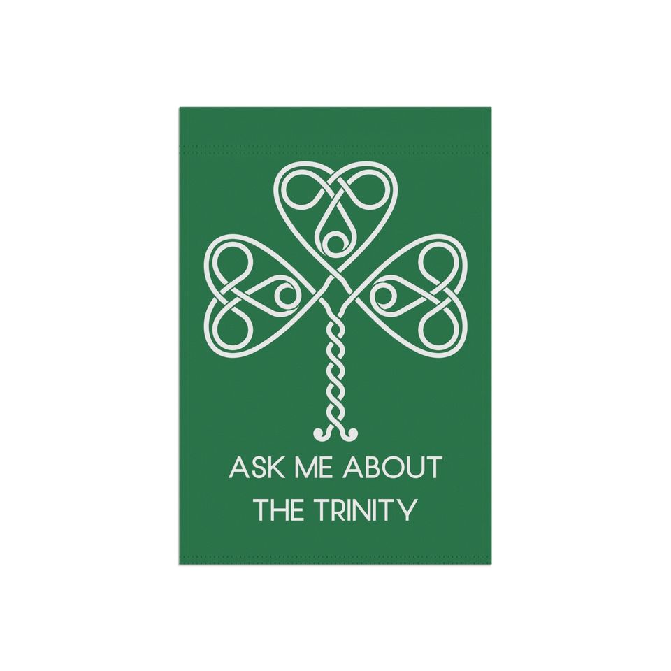 Catholic St Patrick's day flag