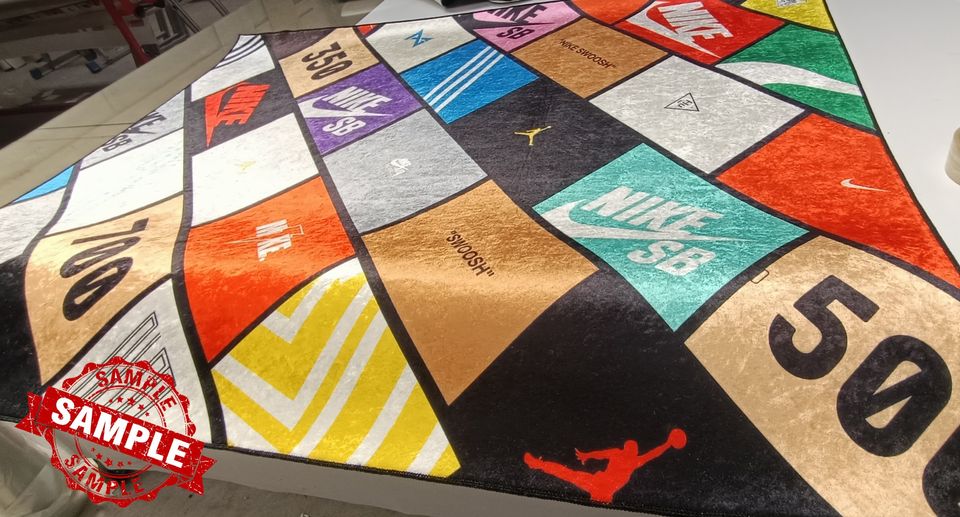 Dark Side Area Rug: Star Wars Decor, Lightsaber Design