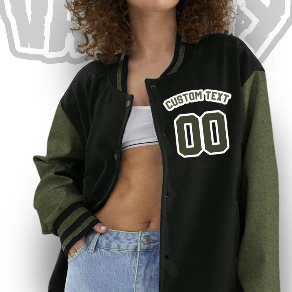Custom AM 1 Essential Premium Unisex Varsity Jacket, Rod Wave Last Lap Tour Varsity Jacket, Rap Music Varsity Jacket