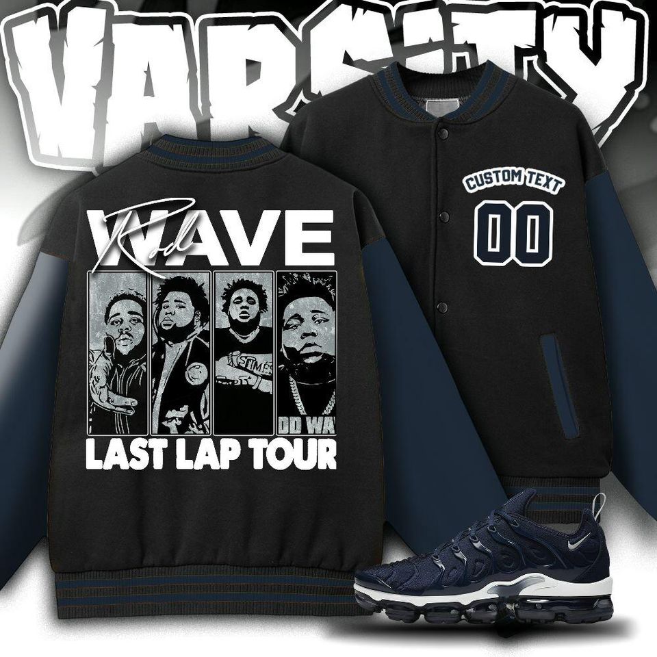 Custom  Varsity Jacket, Rod Wave Last Lap Tour