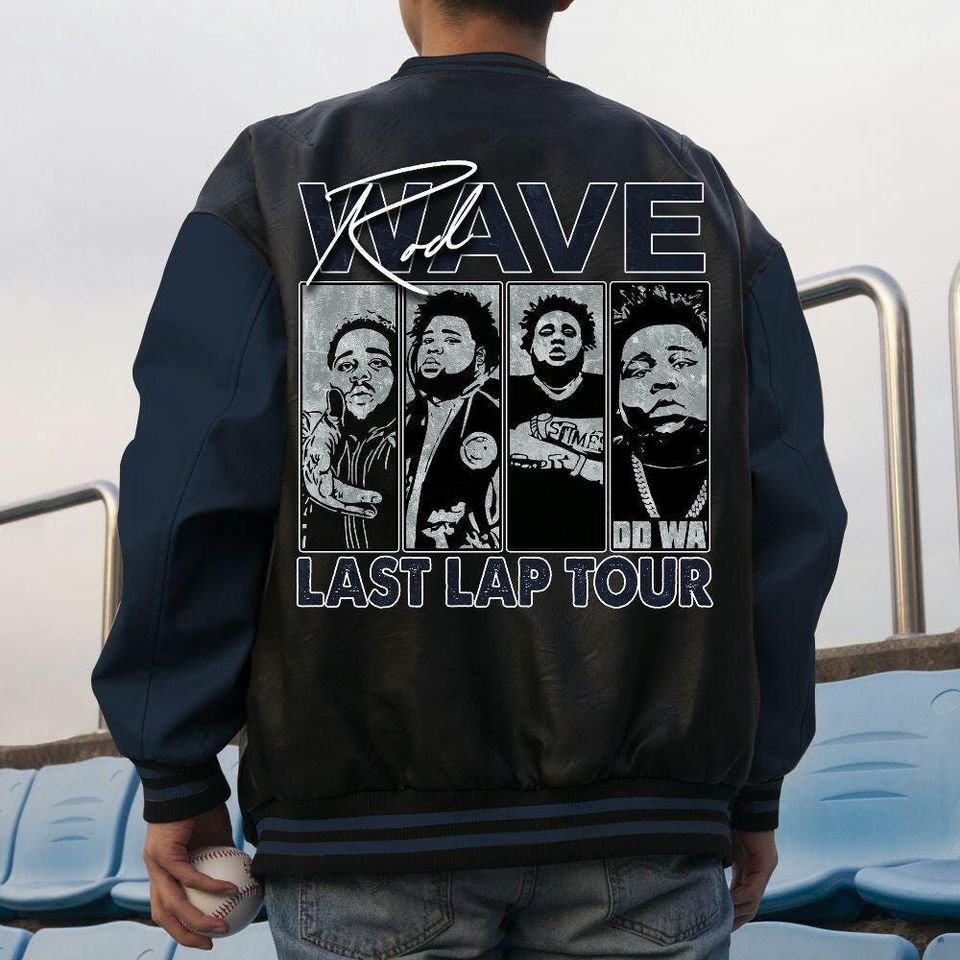 Custom  Varsity Jacket, Rod Wave Last Lap Tour