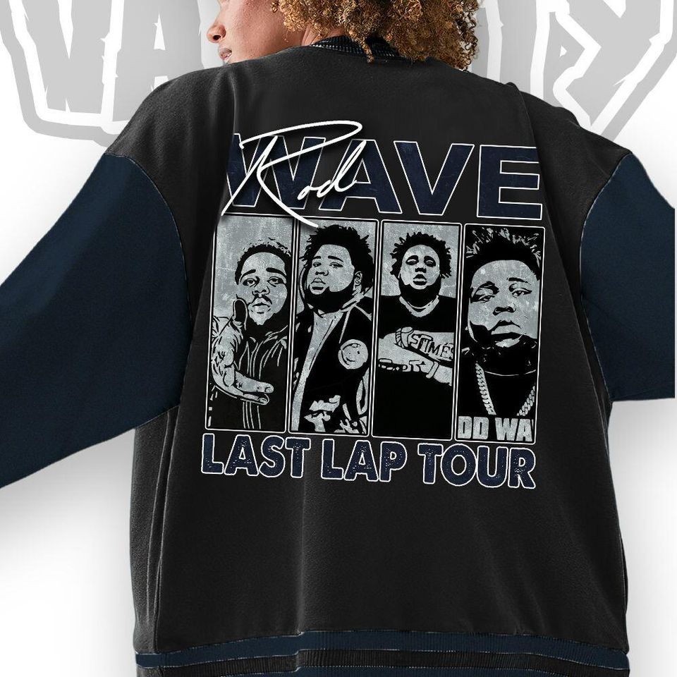 Custom  Varsity Jacket, Rod Wave Last Lap Tour