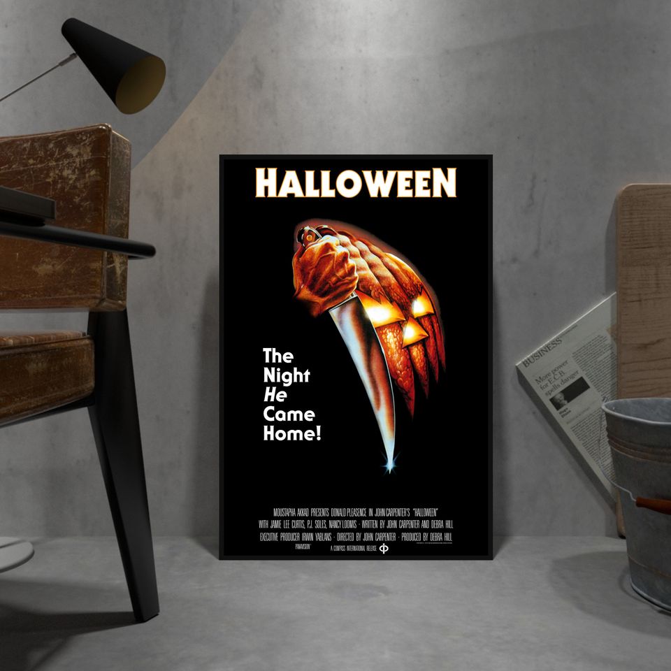 Halloween Poster, Michael Myers Wall Art, Wall Decor