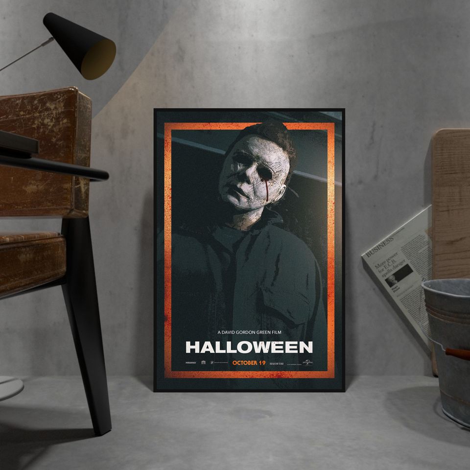 Halloween Poster, Michael Myers Wall Art, Wall Decor