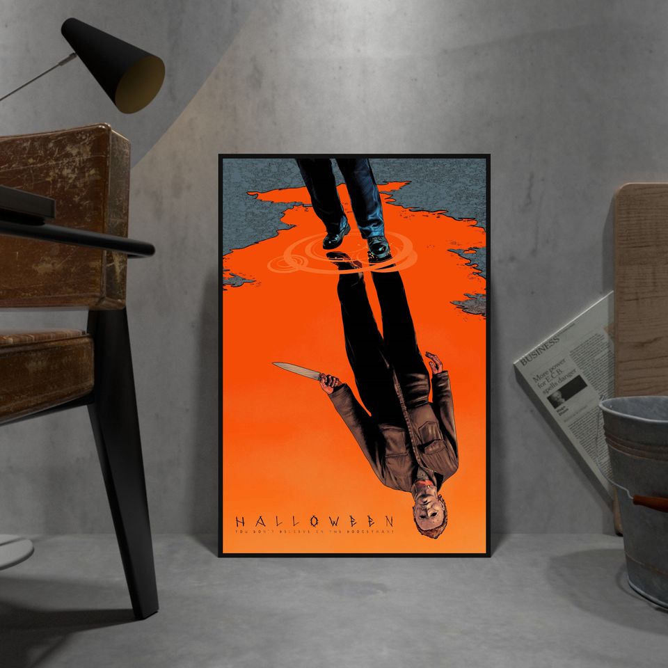 Halloween Poster, Michael Myers Wall Art, Wall Decor
