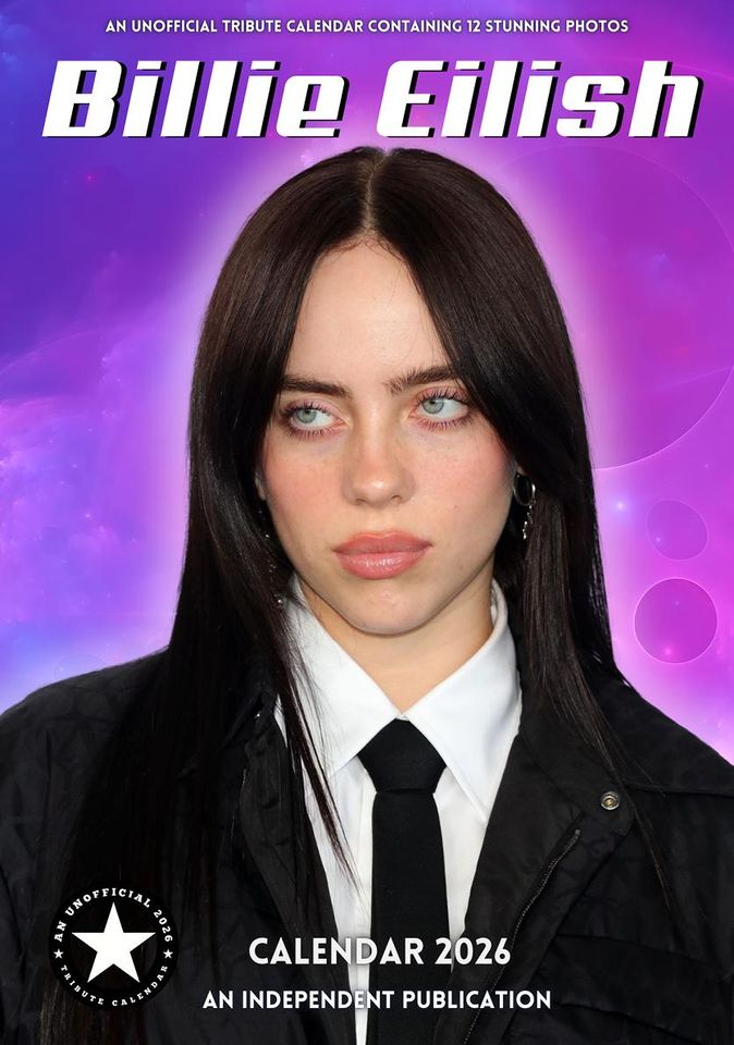2026 Billie Eilish Calendar