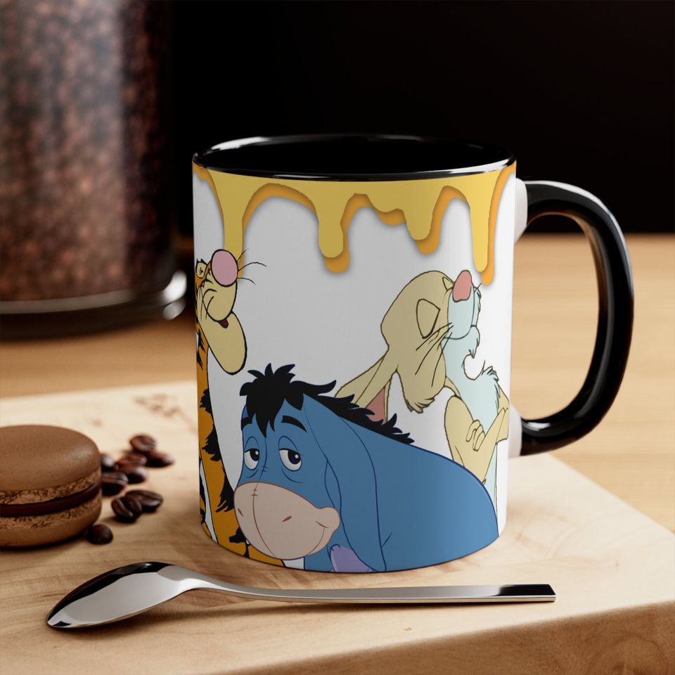 Winnie The Pooh Disney Accent Coffee Mug, 11oz