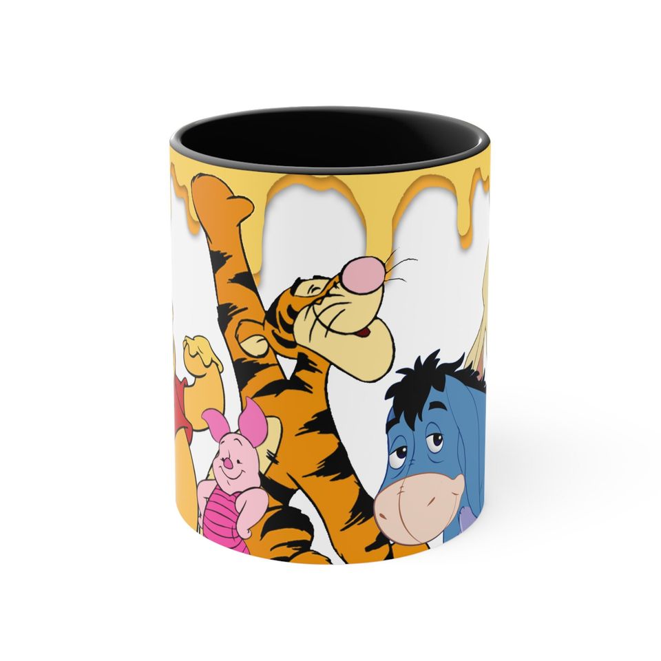 Winnie The Pooh Disney Accent Coffee Mug, 11oz