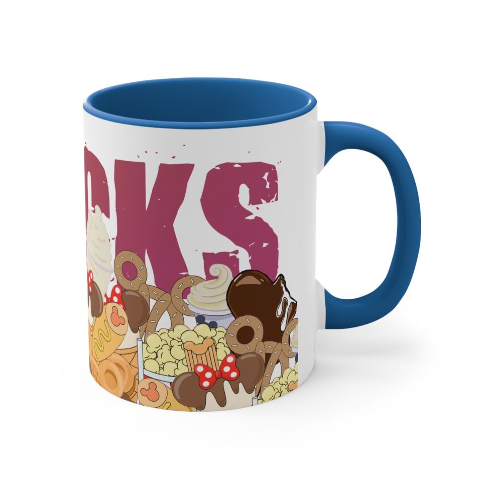 Disney Mickey Mouse Snacks Accent Coffee Mug